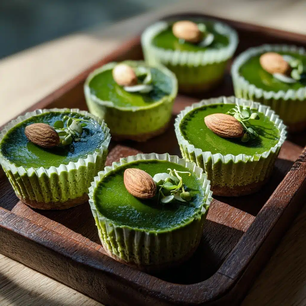 Matcha Coconut Almond Butter Cups Recipe - Recipe Image