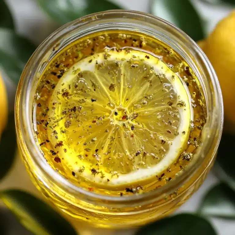Lemon Vinaigrette Dressing Recipe
