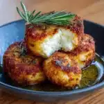 Fried Goat Cheese Balls with Spicy Sage Honey Recipe