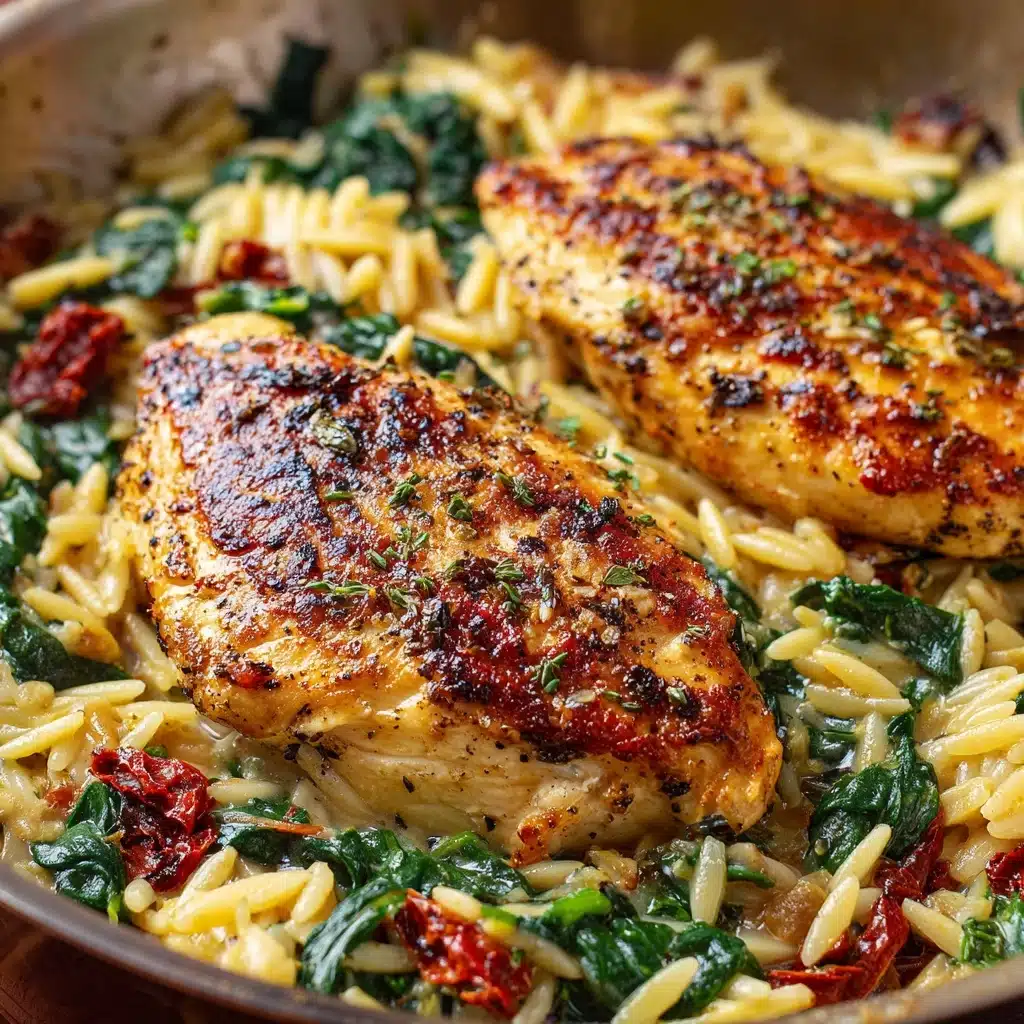 Marry Me Chicken Orzo {One Pot} Recipe - Recipe Image