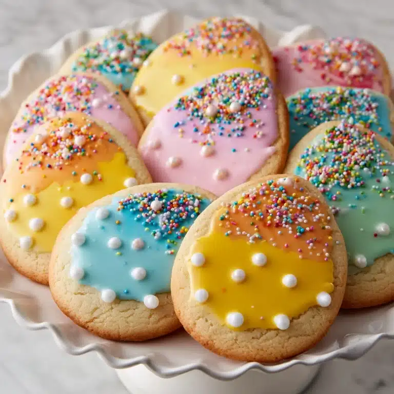 Easter Egg Sugar Cookies Recipe