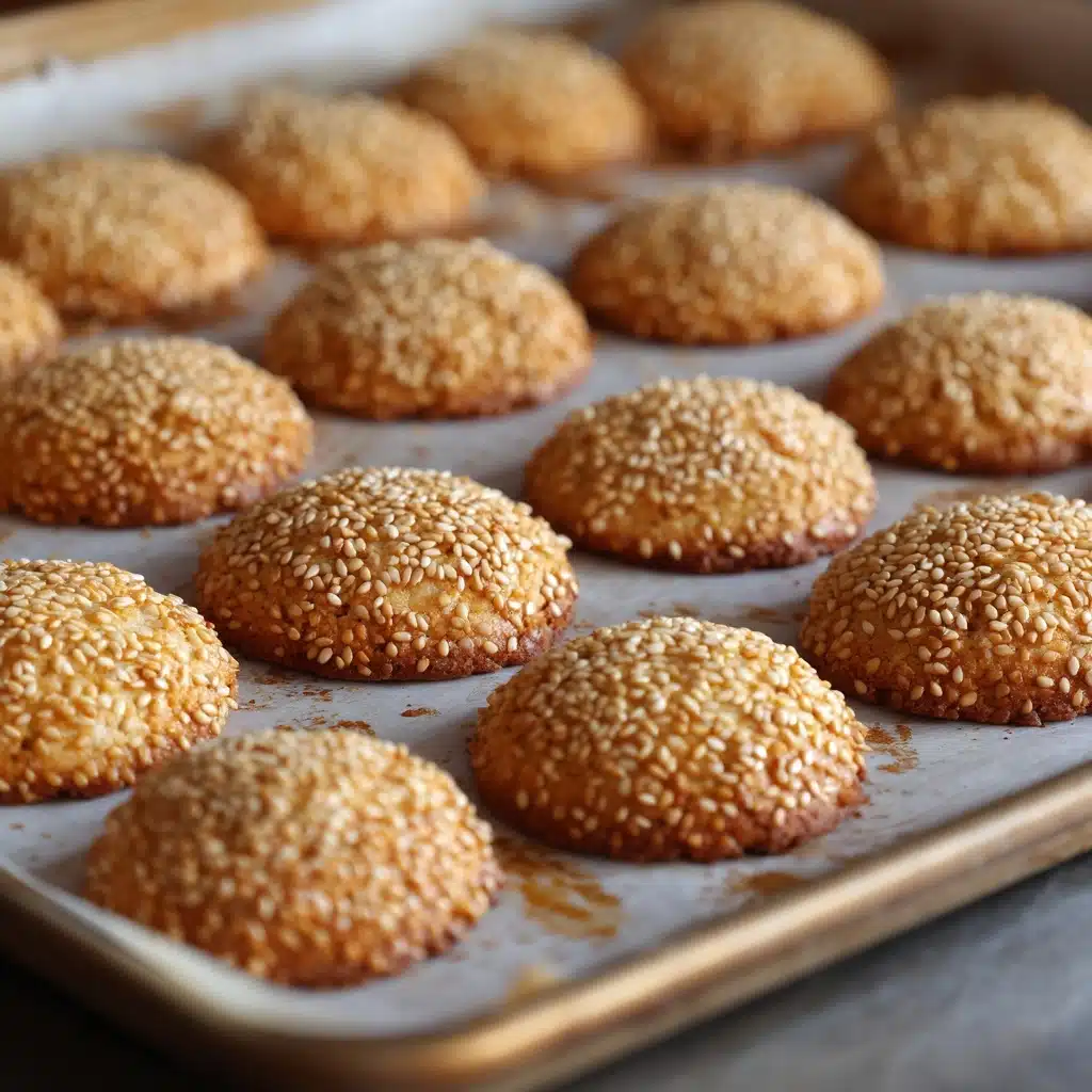 Italian Sesame Cookies Recipe - Recipe Image