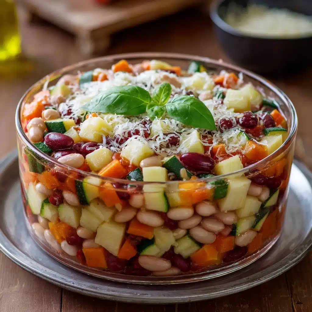 Homemade Minestrone Soup {Slow Cooker} Recipe