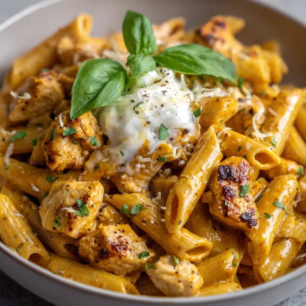 Cheesy Chicken Pasta Recipe - Recipe Image