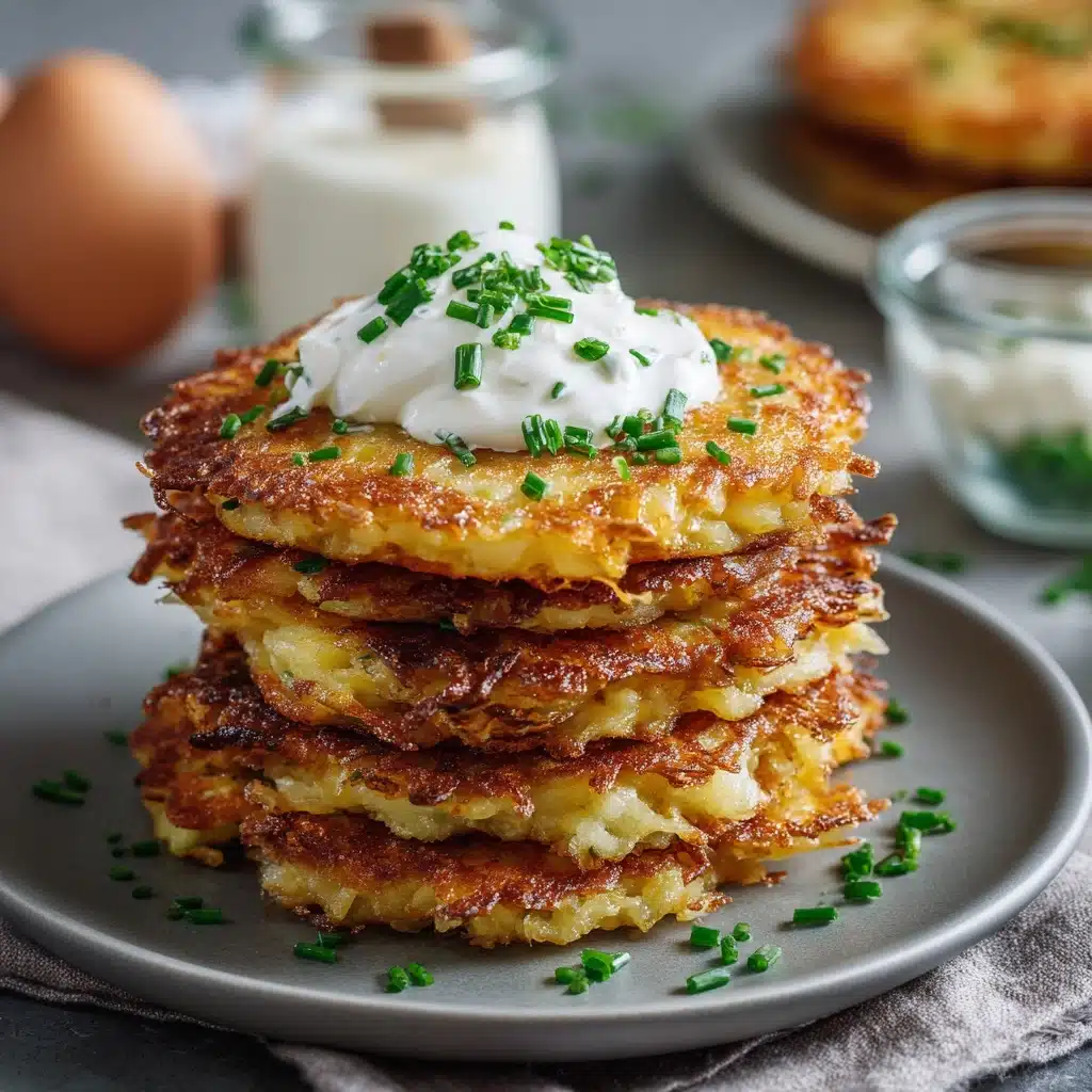 German Potato Pancakes (Kartoffelpuffer) Recipe - Recipe Image