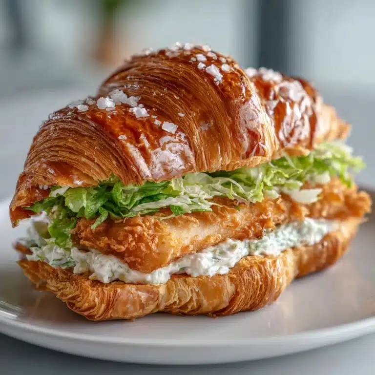 Chicken Caesar Croissant Recipe
