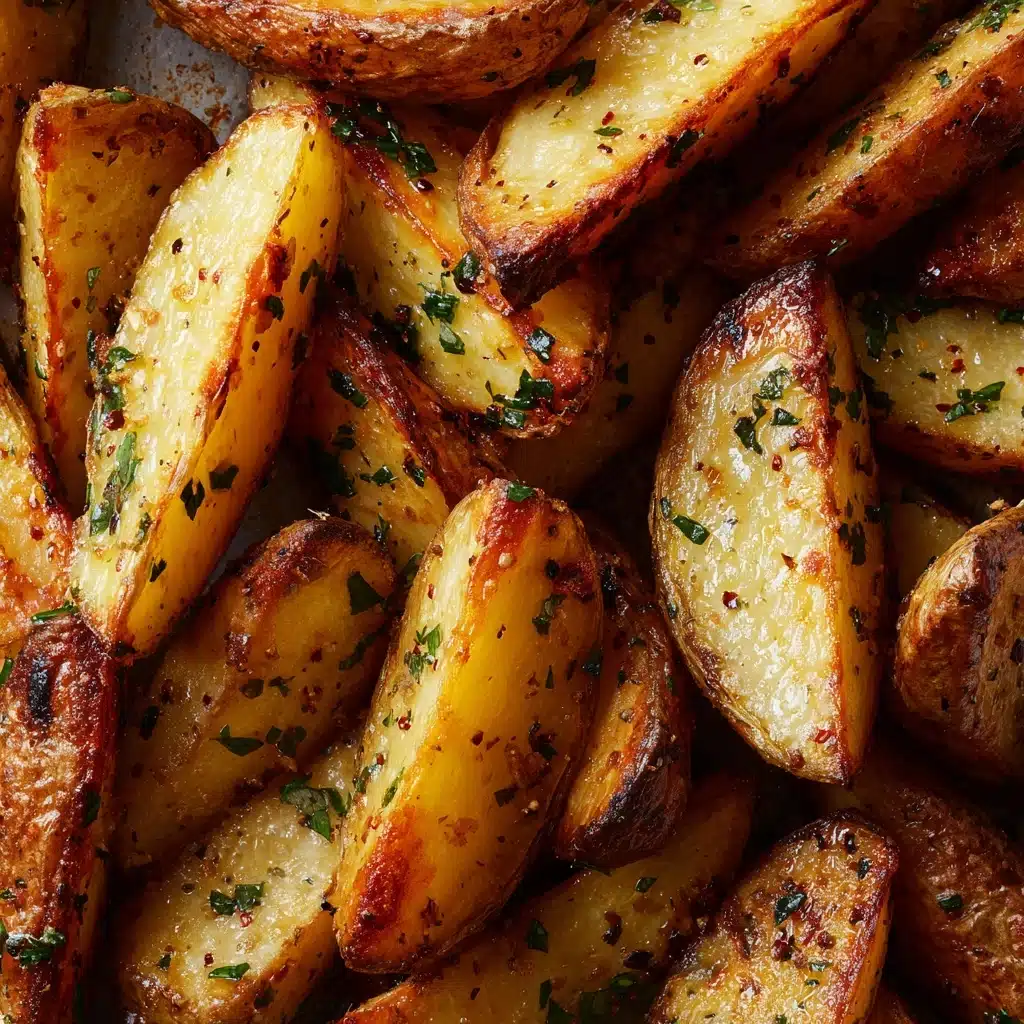 Garlic and Herb Roasted Potatoes Recipe - Recipe Image
