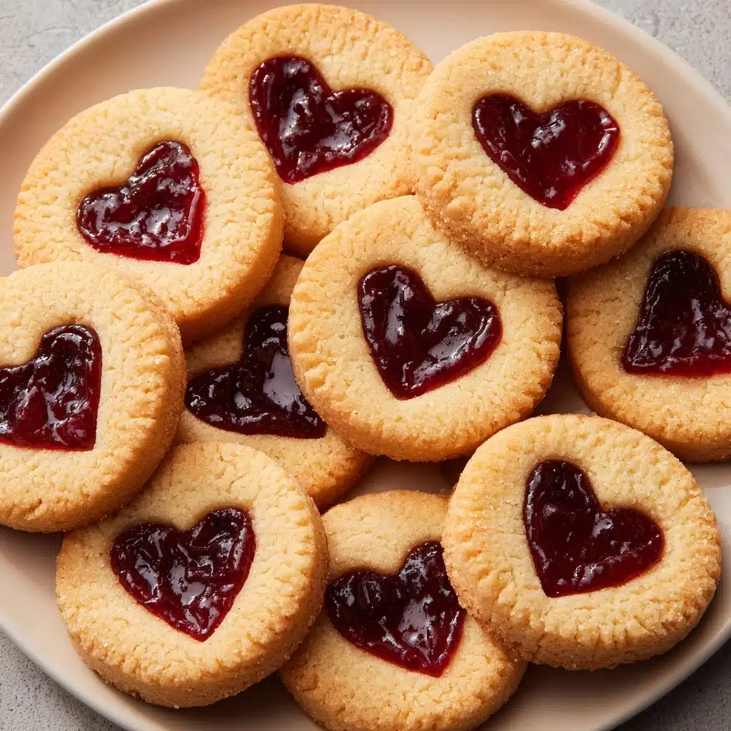 Heart Jam Cookies Recipe - Recipe Image