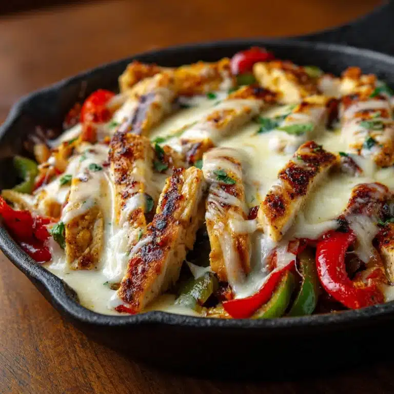 Chicken Cheesesteak Skillet Recipe