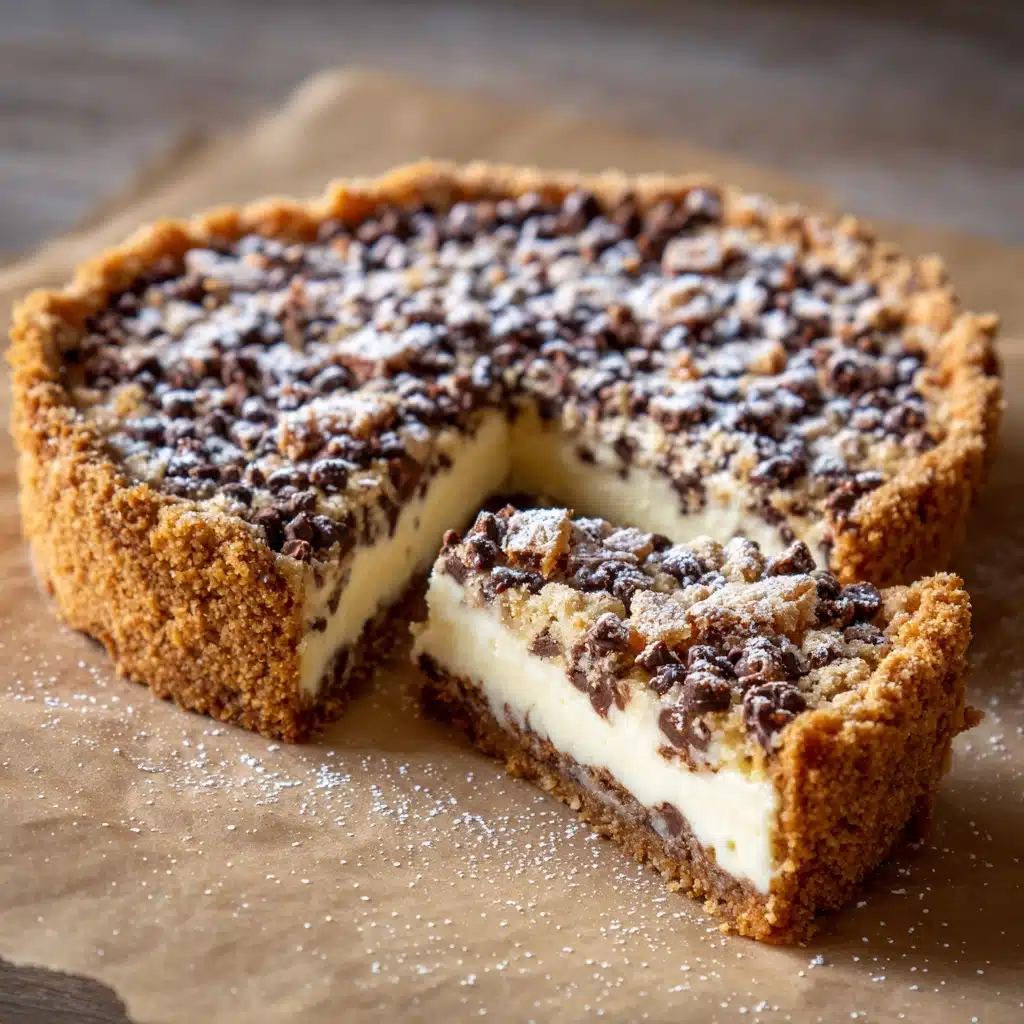 Chocolate Chip Cannoli Pie Recipe - Recipe Image