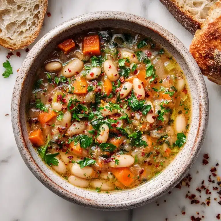 Tuscan White Bean Soup Recipe