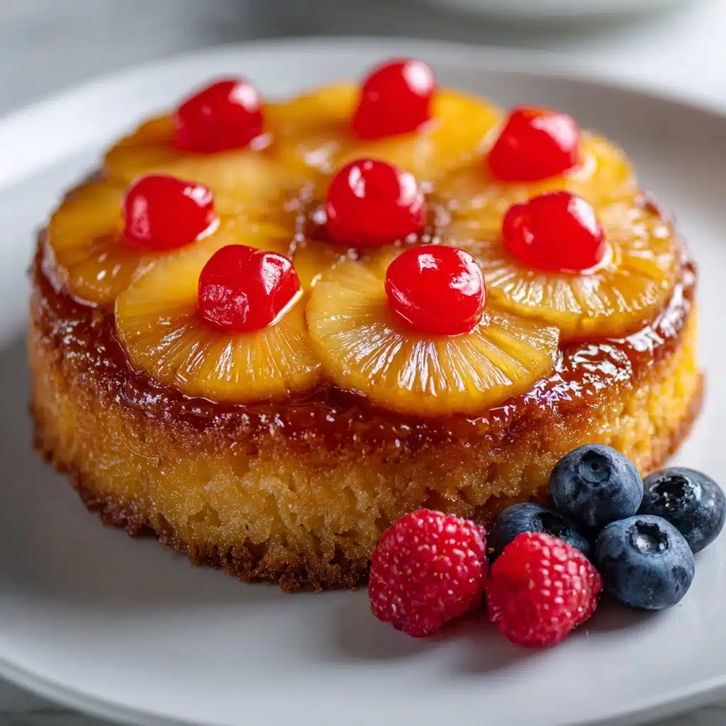 Pineapple Upside-Down Cake Recipe - Recipe Image