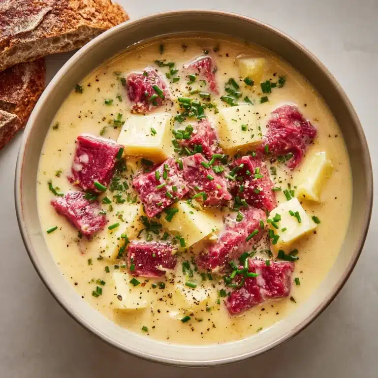 Easy Creamy Reuben Soup Recipe