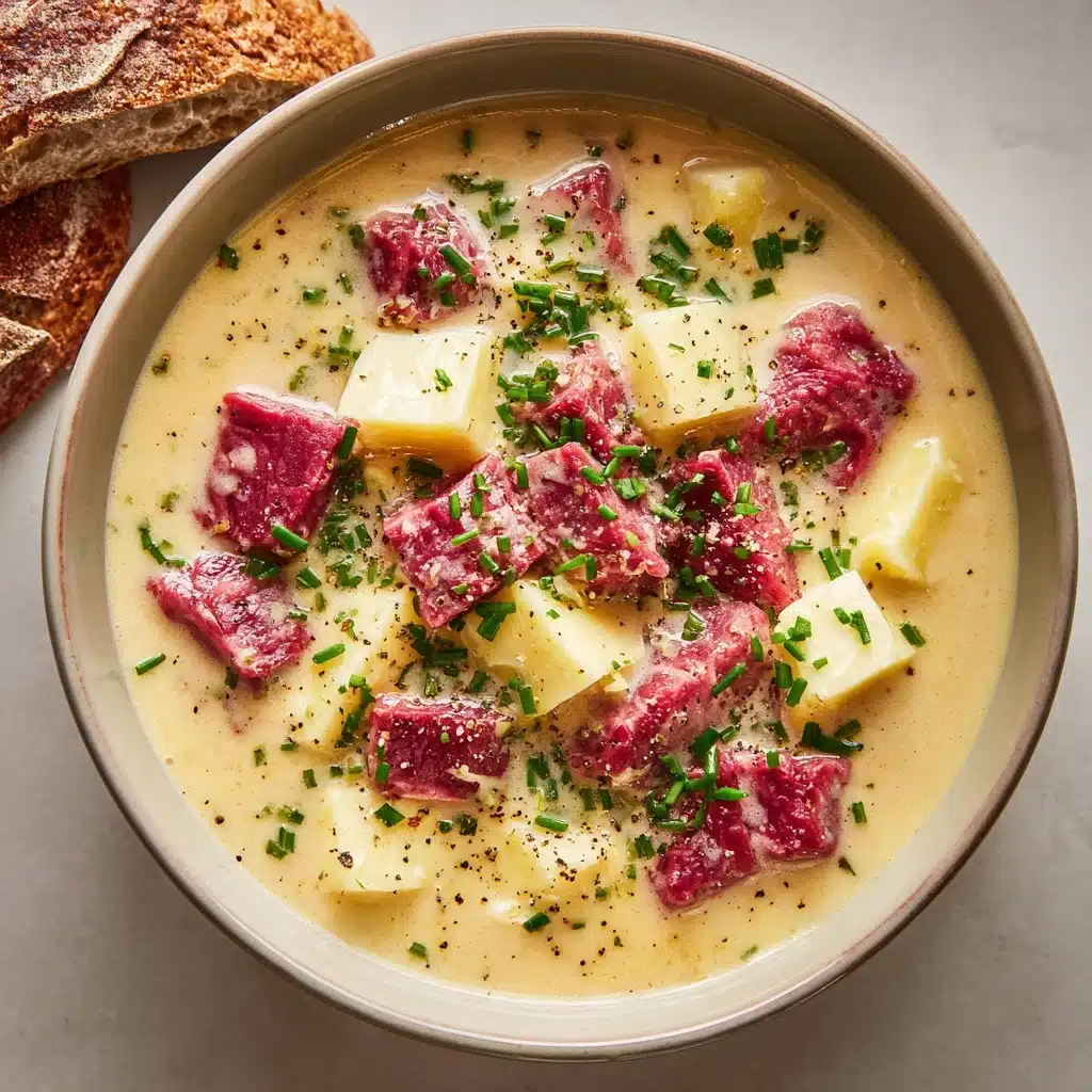 Easy Creamy Reuben Soup Recipe