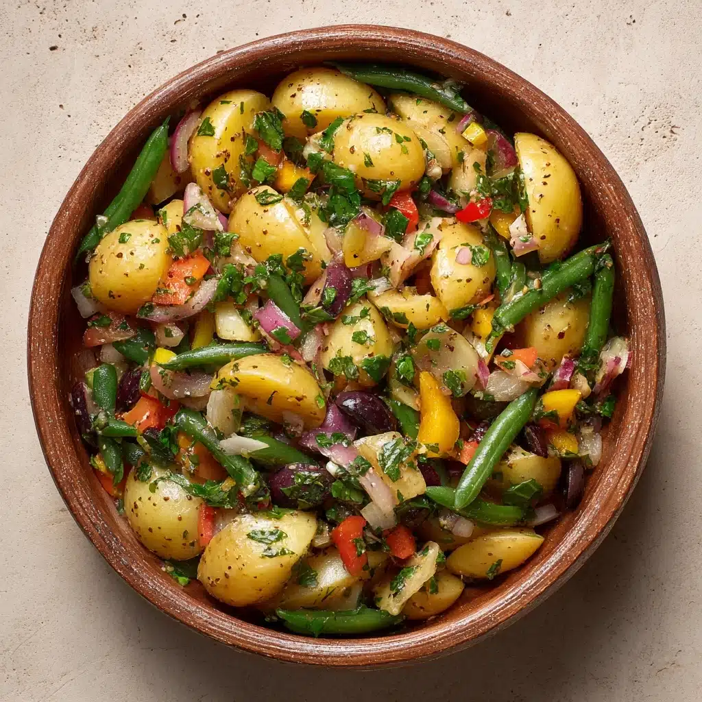 French-Style Potato and Green Bean Salad Recipe - Recipe Image