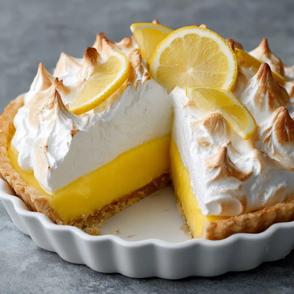 Lemon Angel Pie Recipe - Recipe Image