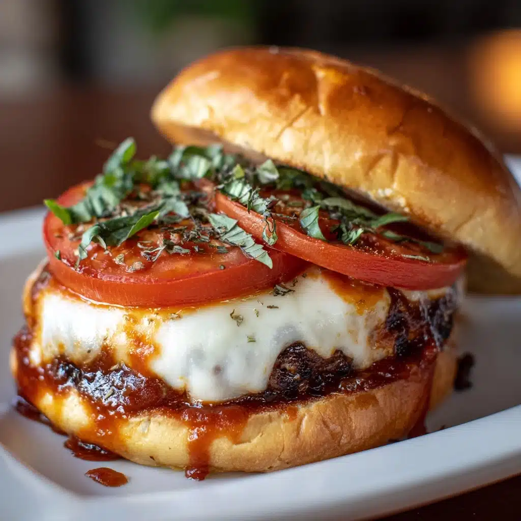 Pizza Burgers Recipe - Recipe Image