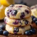 Greek Yogurt Lemon Blueberry Cookies Recipe