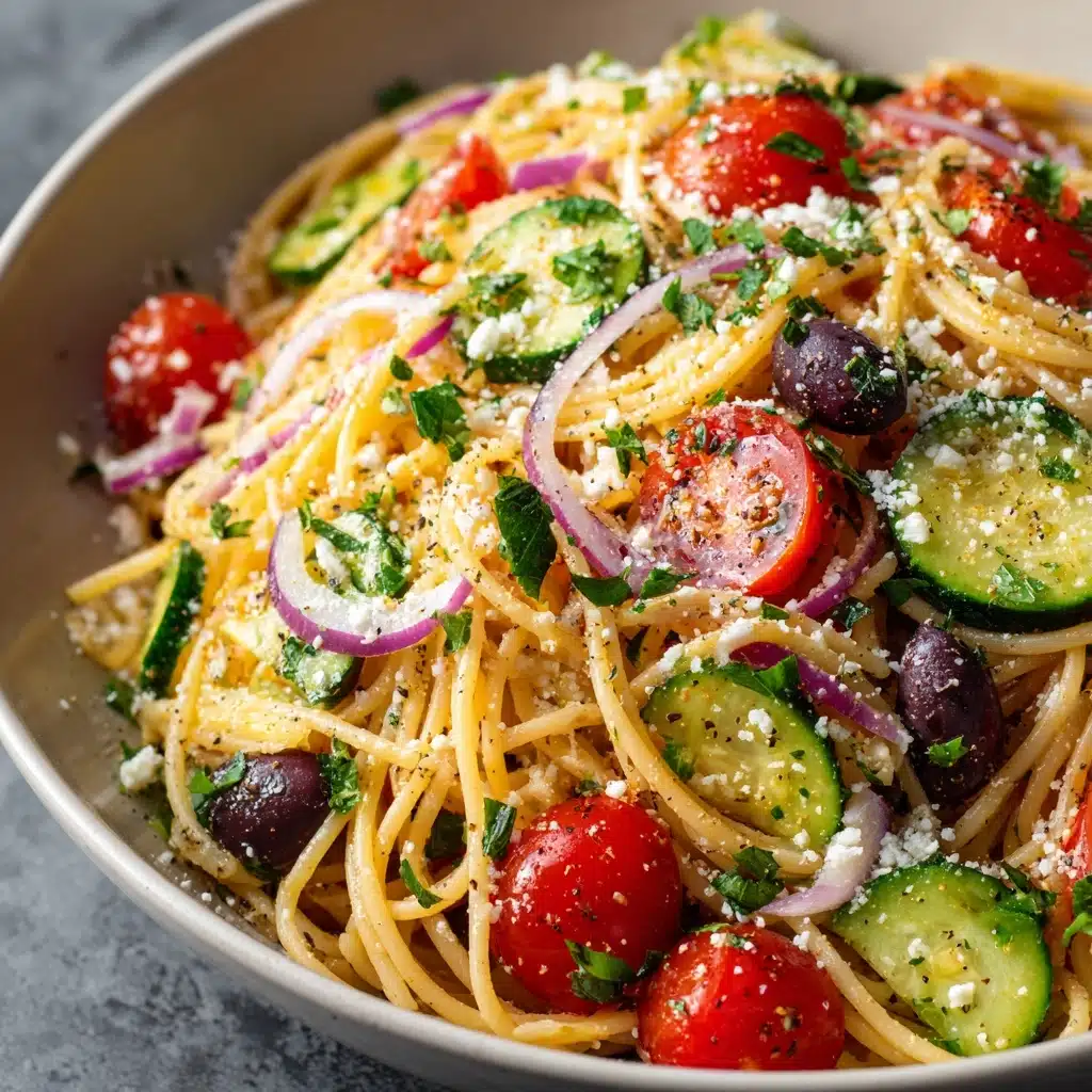 Italian Spaghetti Salad Sensation Recipe - Recipe Image