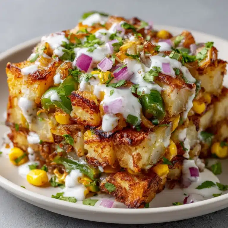 Chicken Al Pastor Loaded Fries Recipe