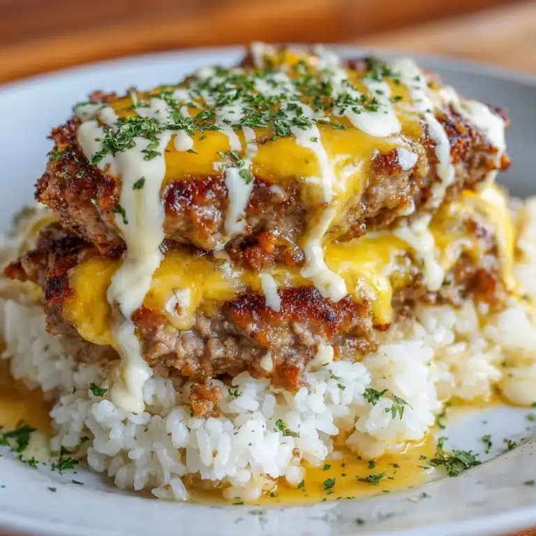 Rice Skillet with Cheddar Parmesan Sauce Recipe