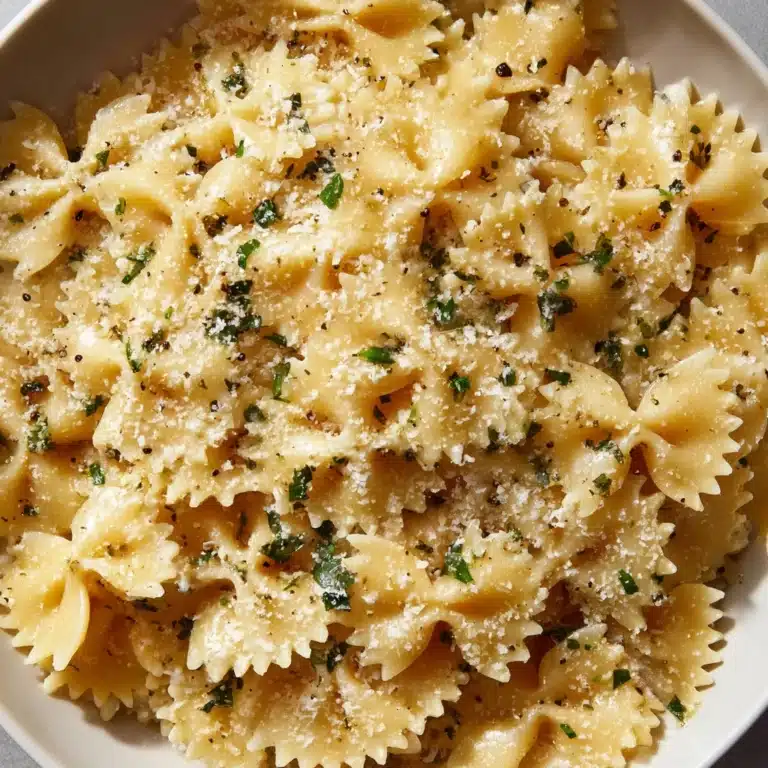 Garlic Parmesan Pasta Recipe