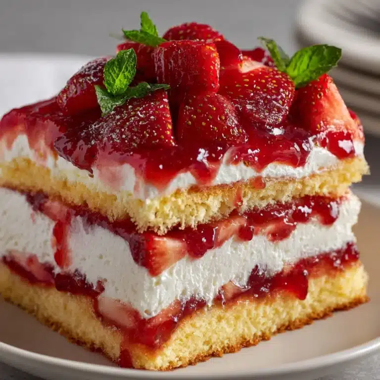 Strawberry Éclair Cake Recipe