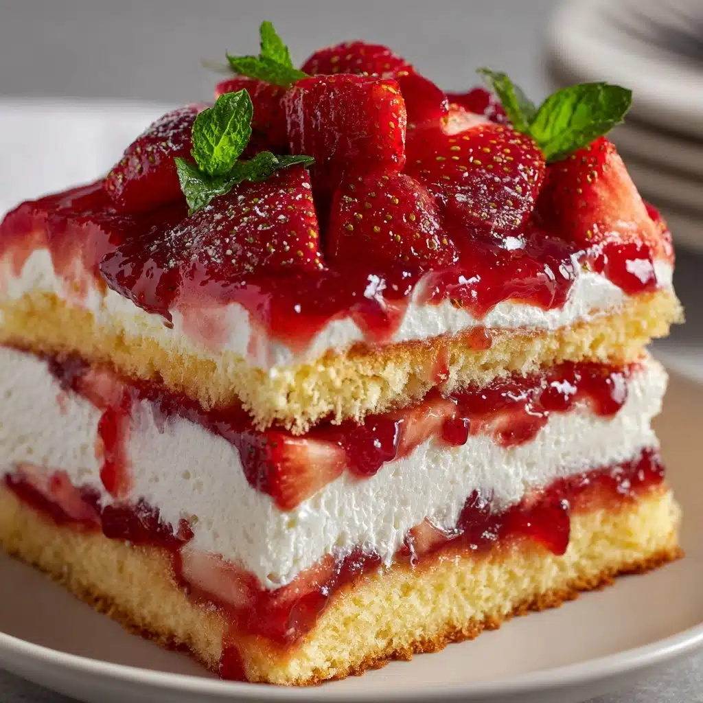 Strawberry Éclair Cake Recipe - Recipe Image