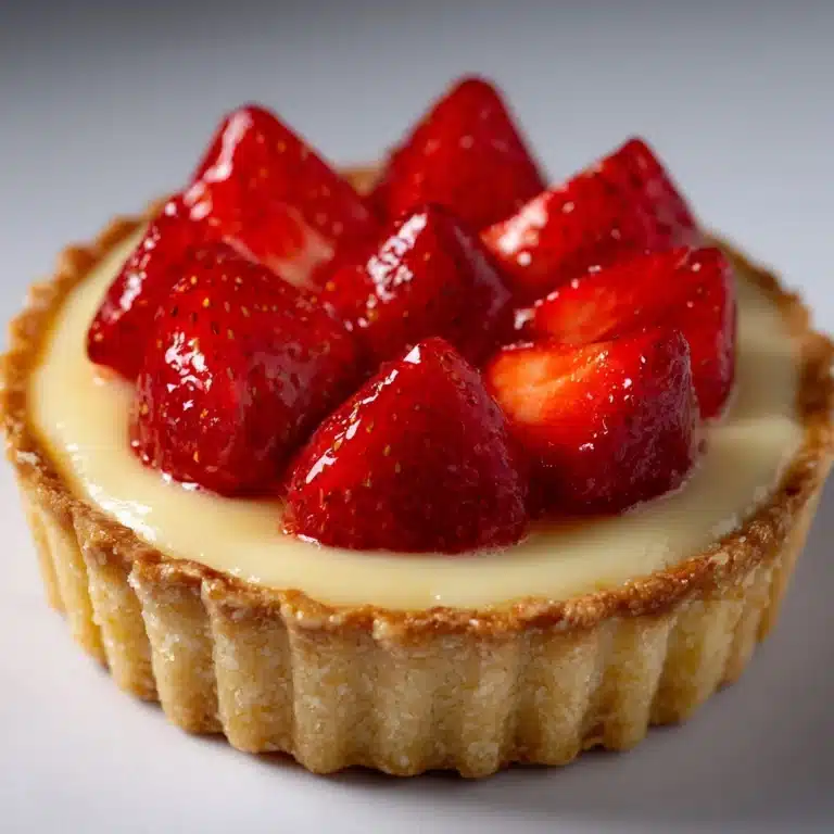 Traditional French Strawberry Tart Recipe