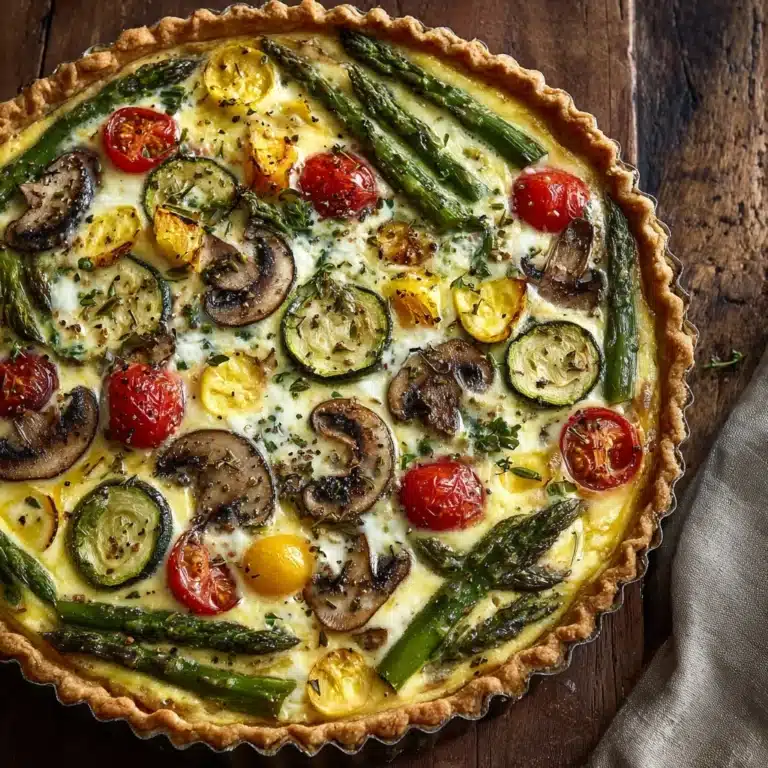Spring Vegetable Quiche Recipe