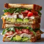 Honey Mustard Turkey Avocado Sandwich Recipe