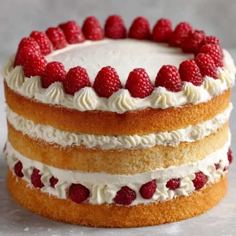 White Chocolate Raspberry Cake with White Chocolate Buttercream Recipe