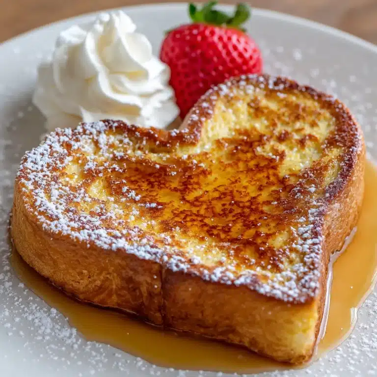 Heart-Shaped French Toast Recipe