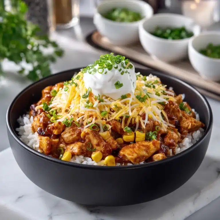 Slow Cooker Fiesta Chicken and Rice Recipe