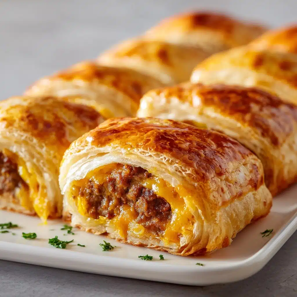 Delicious Breakfast Sausage Crescent Rolls Recipe - Recipe Image