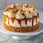 Caramel Crunch Cake Recipe