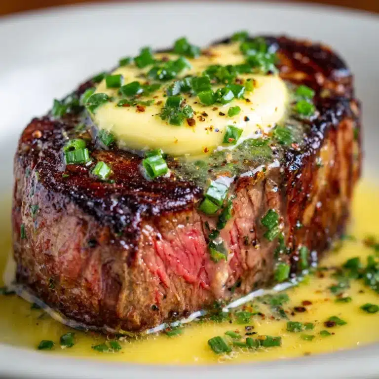 Pan-Seared Steak with Garlic Butter Recipe