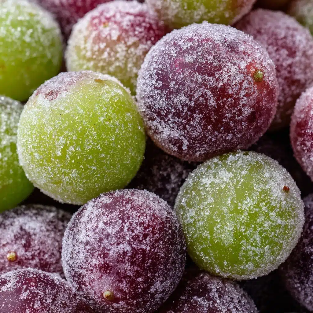 Healthy Sour Candy Frozen Grapes: An Incredible Guilt-Free Treat Recipe - Recipe Image