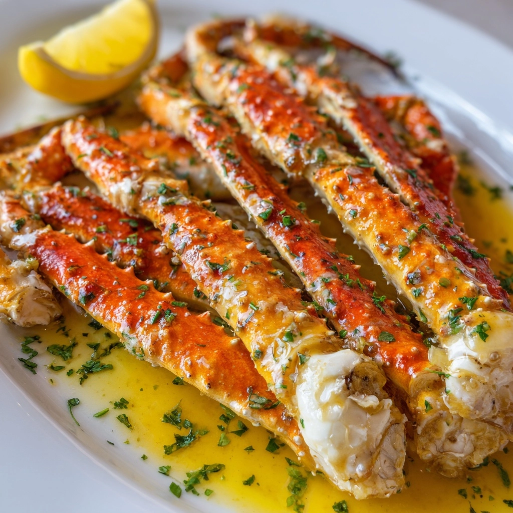 Baked Crab Legs in Butter Sauce: A Delicious Delight! Recipe - Recipe Image