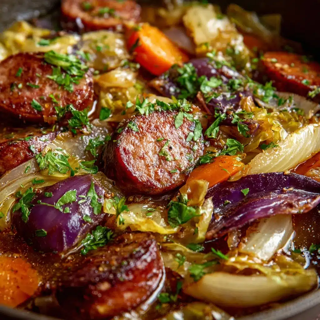 Sausage and Cabbage Stew Recipe - Recipe Image