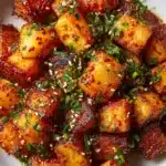 Crispy Gochujang Potato Salad Recipe