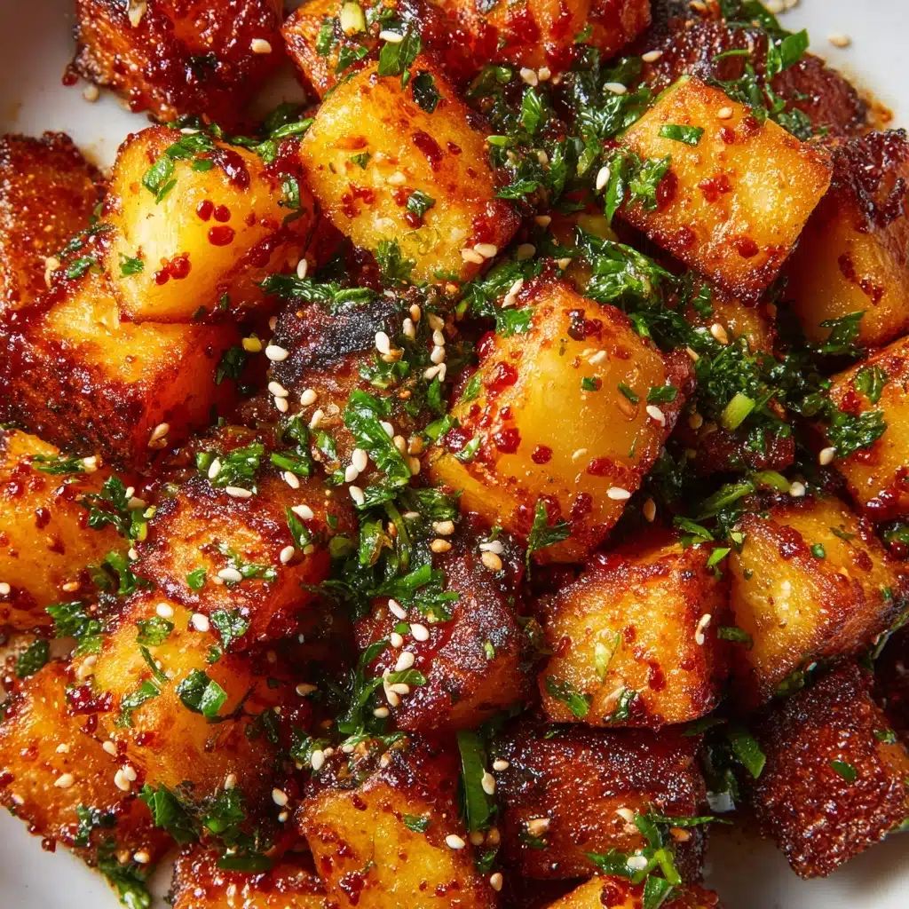 Crispy Gochujang Potato Salad Recipe