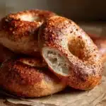 French Toast Bagel with Maple Cream Cheese Recipe