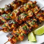 Sizzling Honey Lime Chicken Skewers Recipe