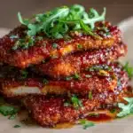 Crispy Hot Honey Salmon Tenders Recipe