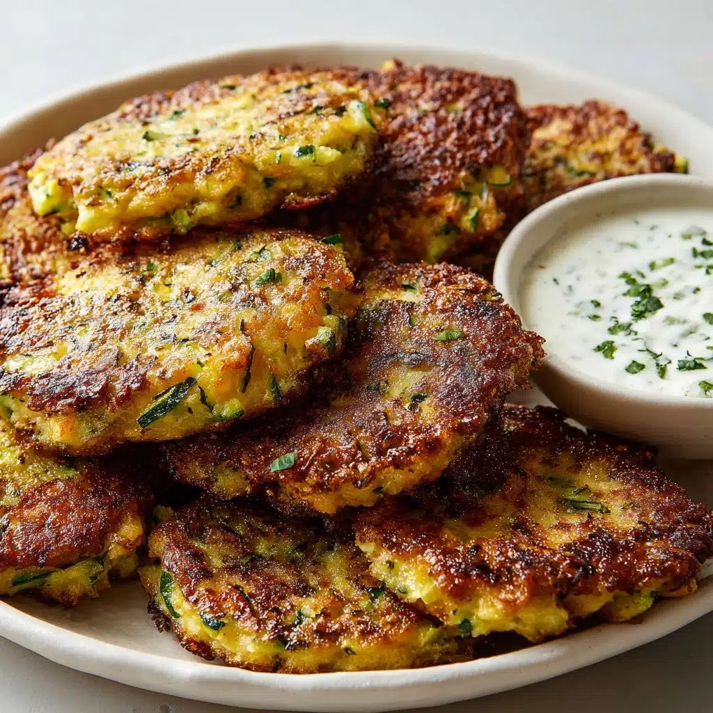 Crispy Zucchini Fritters Recipe