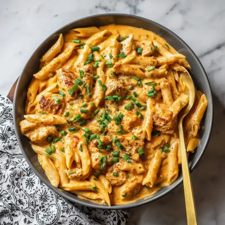 One Pot Creamy Cajun Chicken Pasta Recipe