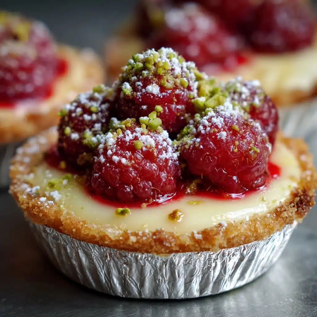 Pistachio Raspberry Tartlets Recipe - Recipe Image