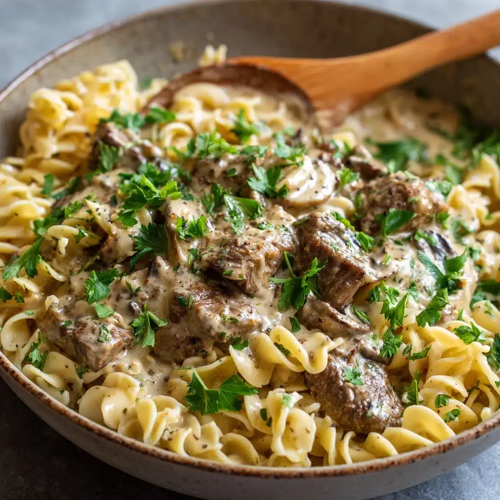 Old Fashioned Beef Stroganoff Recipe - Recipe Image