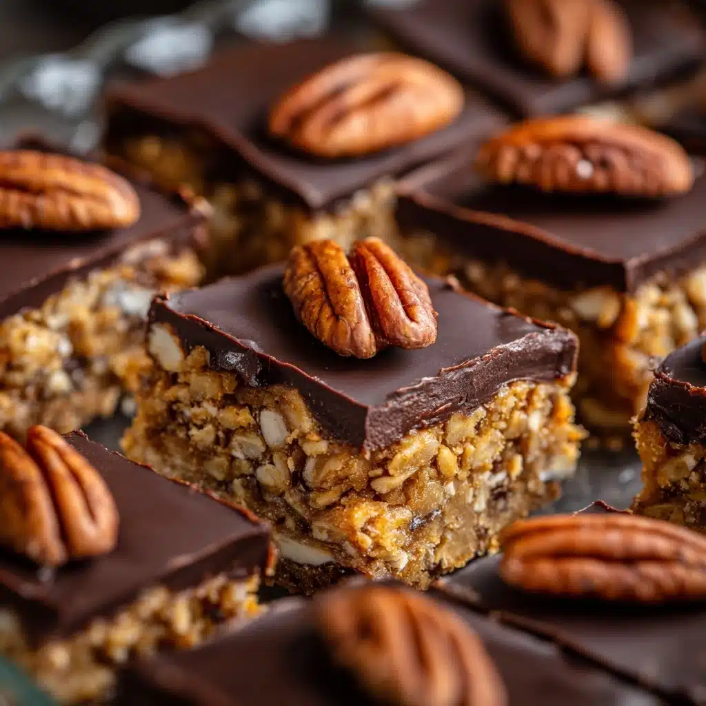 Chocolate Pecan Turtle Clusters: Irresistible & Crunchy Recipe - Recipe Image
